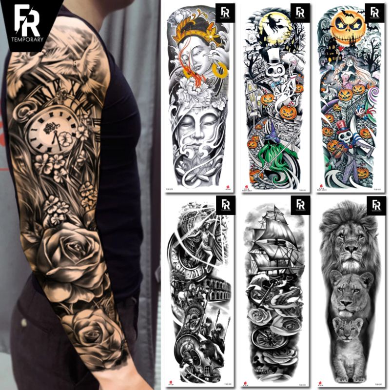 Jual Tato Temporer Full Arm Shopee Indonesia