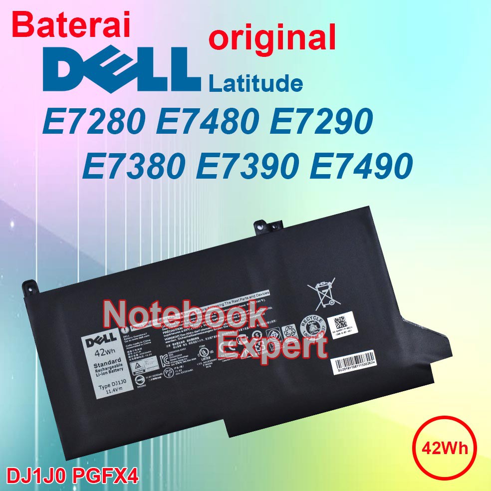 Jual Baterai Dell Latitude E E E E E E Dj J