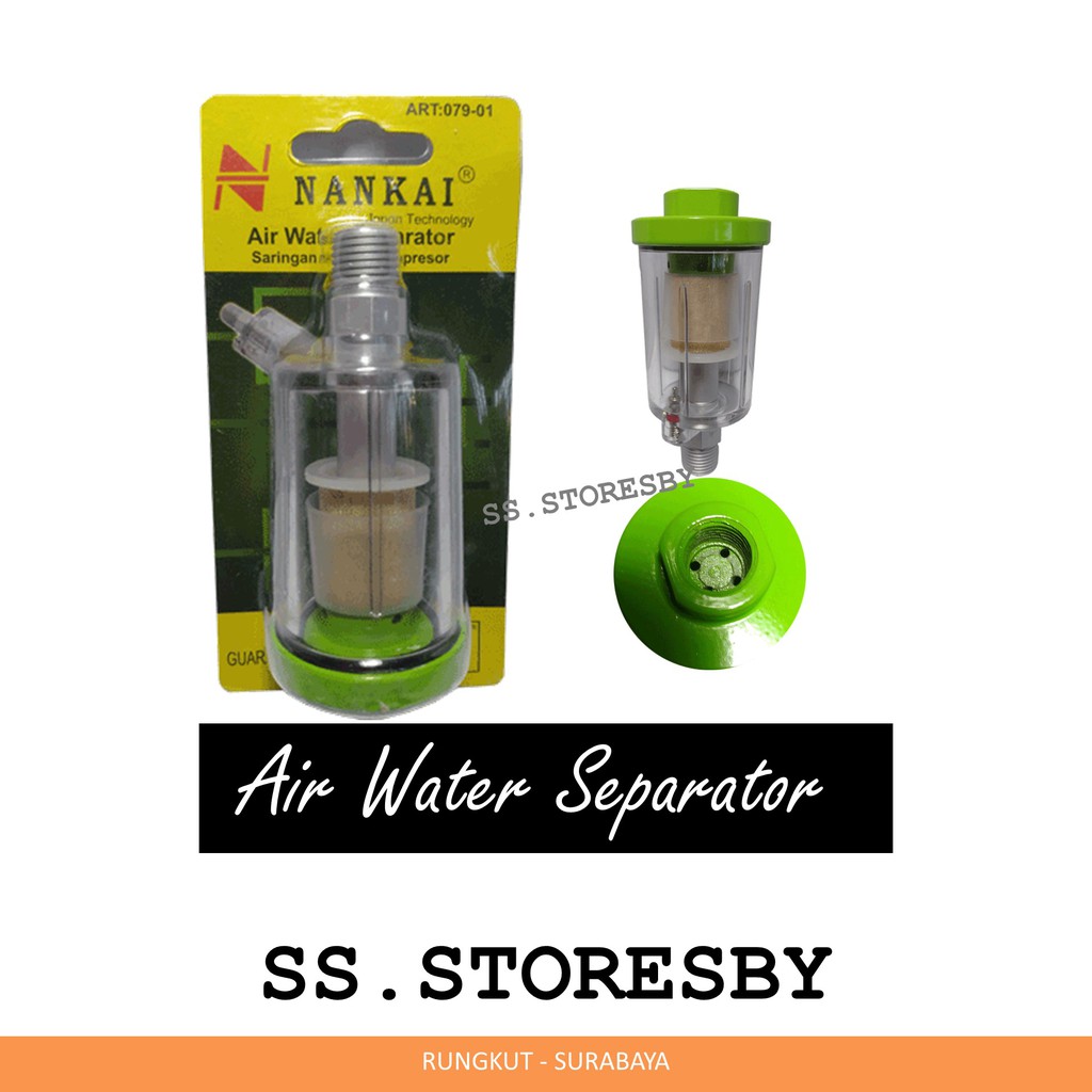 Jual AIR WATER SEPARATOR KOMPRESOR FILTER SARINGAN UDARA FILTER