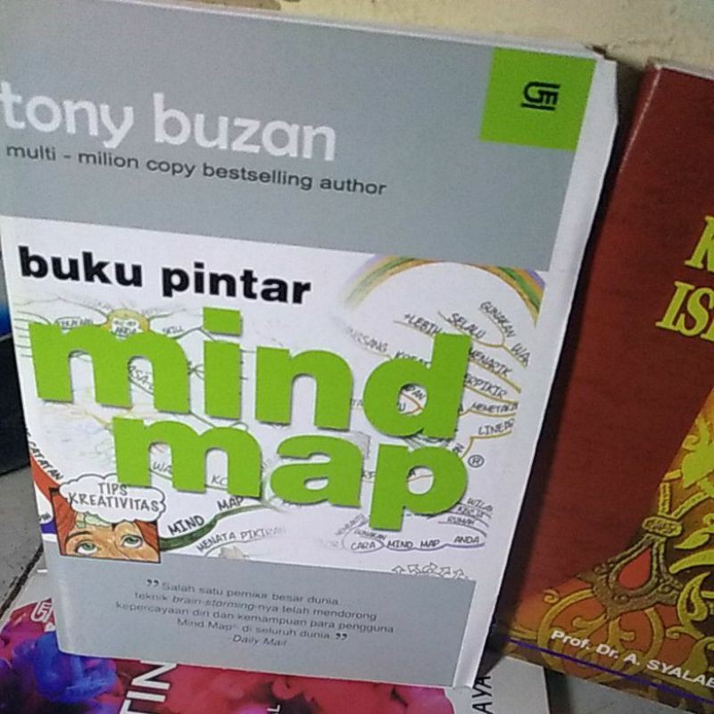 Jual Buku Pintar Mind Map By Tony Buzan Shopee Indonesia