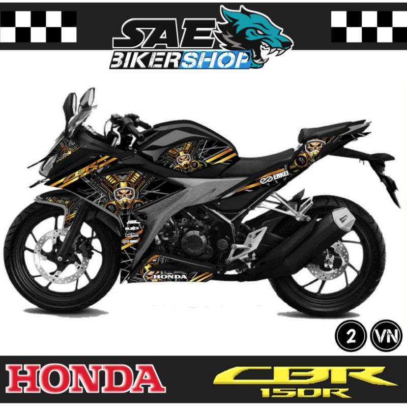 Jual Striping Sticker Stiker Semifullbody CBR150R Facelift CBR Facelift