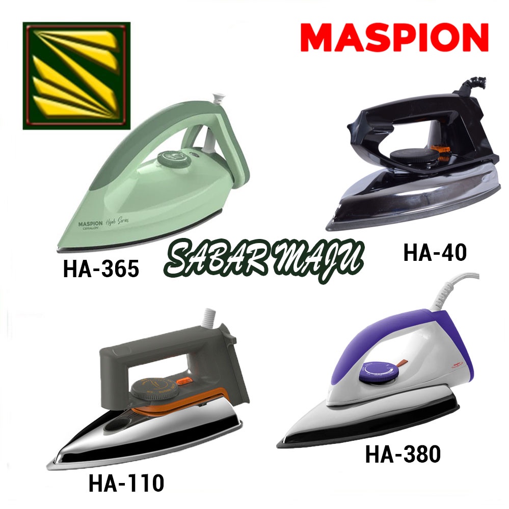 Jual Maspion Ha Automatic Iron Setrika Hijab Ha Ha