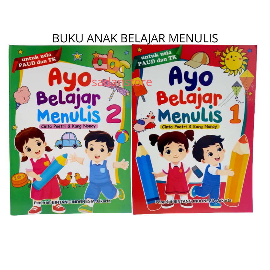 Jual Buku Tk Paud Dan Sd Buku Belajar Membaca Menulis Berhitung Buku