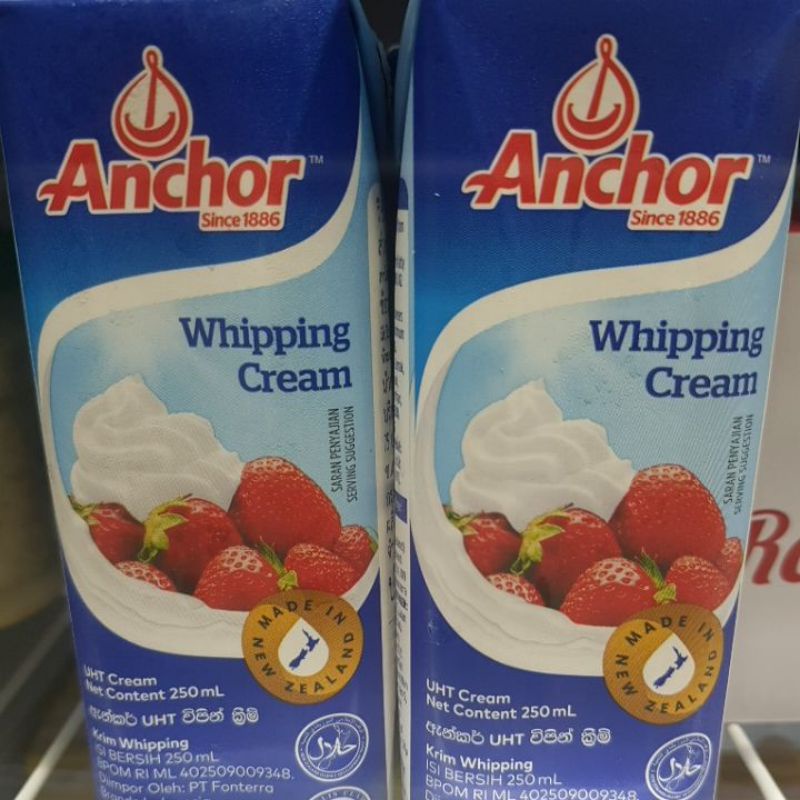 Jual Anchor Whipping Cream Ml Shopee Indonesia