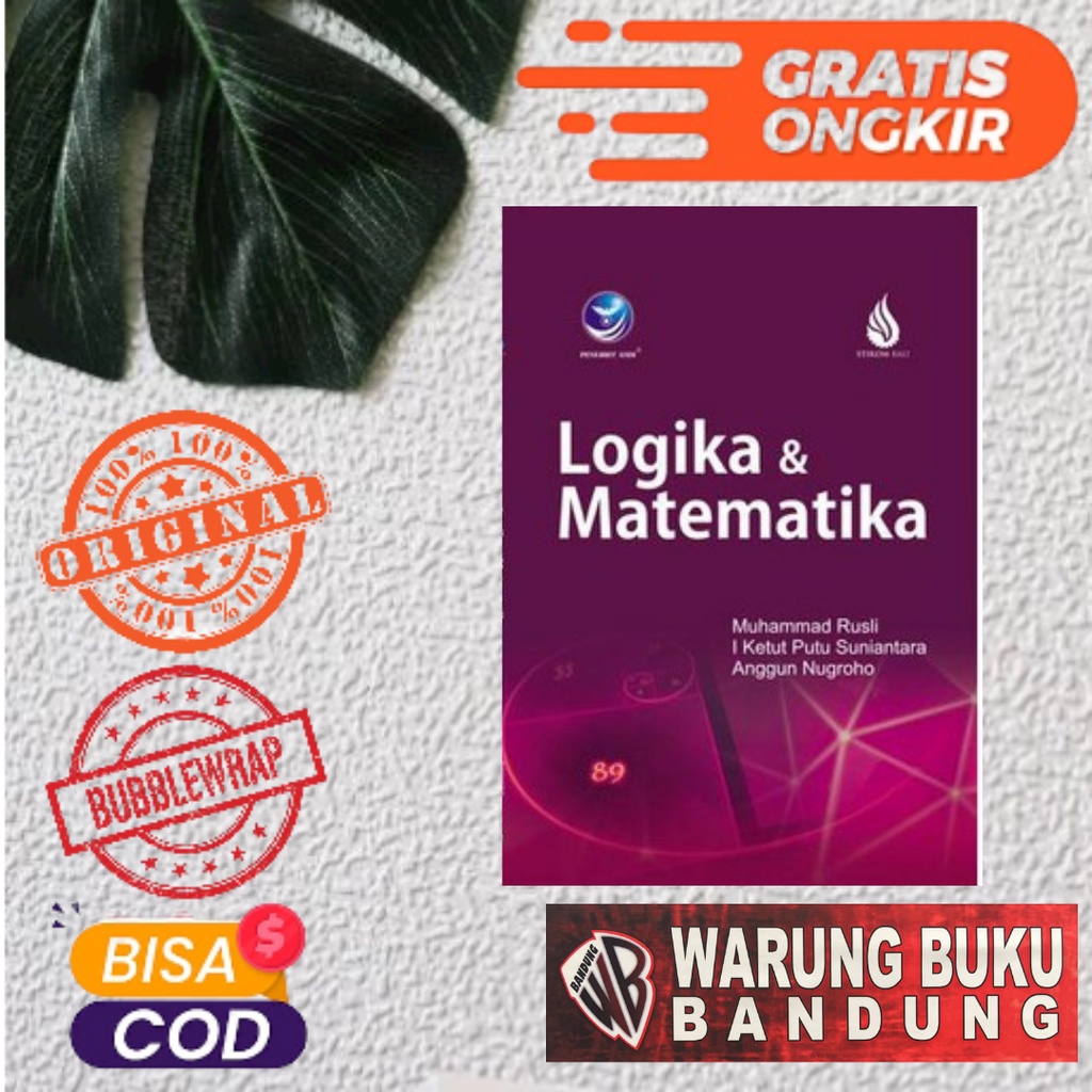 Jual Buku Logika Dan Matematika Muhammad Rusli Shopee Indonesia