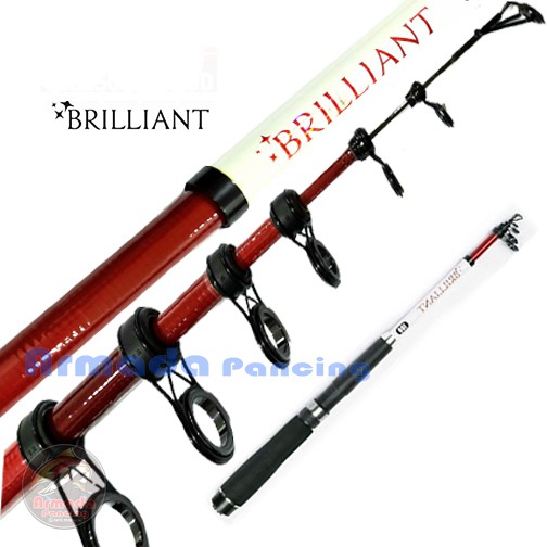 Jual Joran Pancing Maguro BRILLIANT I Joran Antena I Carbon Rod I