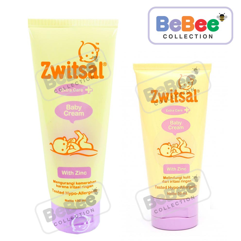 Jual Zwitsal Baby Cream With Zinc Ml Dan Ml Extra Care Shopee