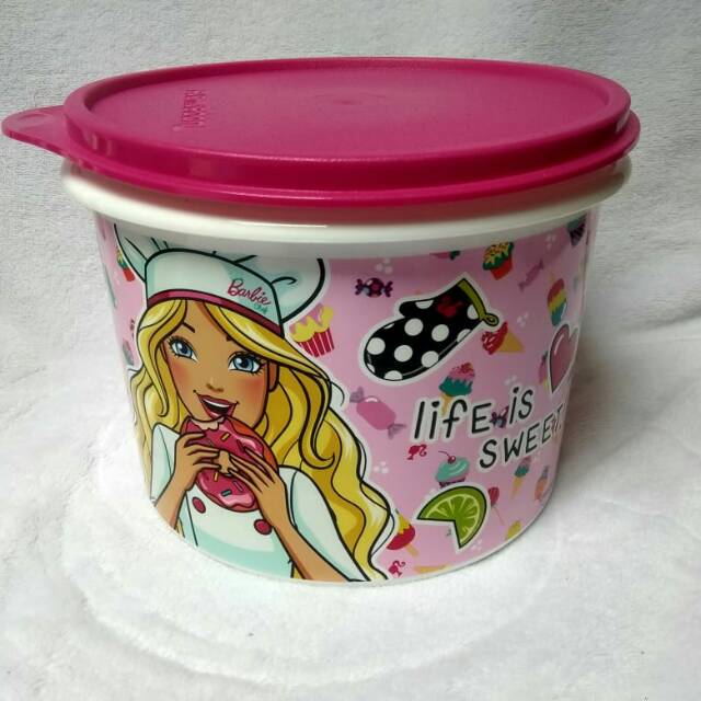 Jual Barbie Canister Tupperware 1 Pcs Shopee Indonesia