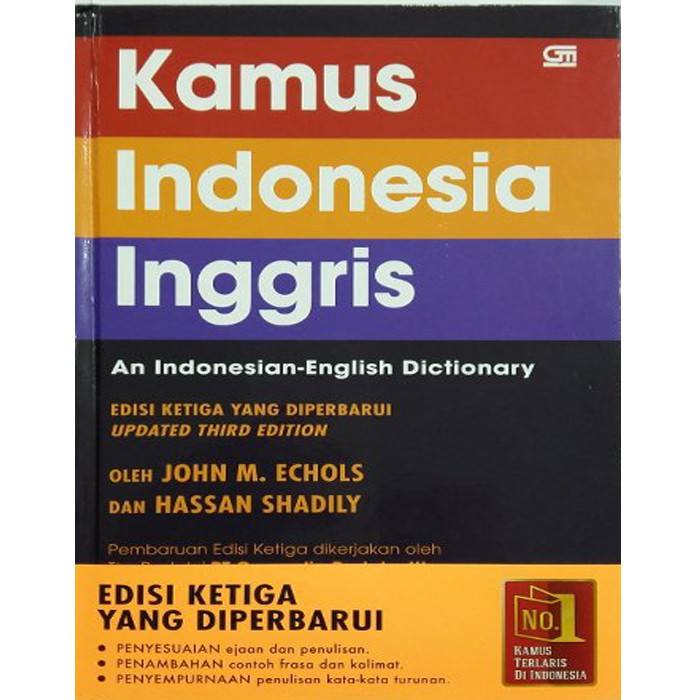 Jual Kamus Indonesia Inggris Edisi Ketiga Yang Diperbarui Hc