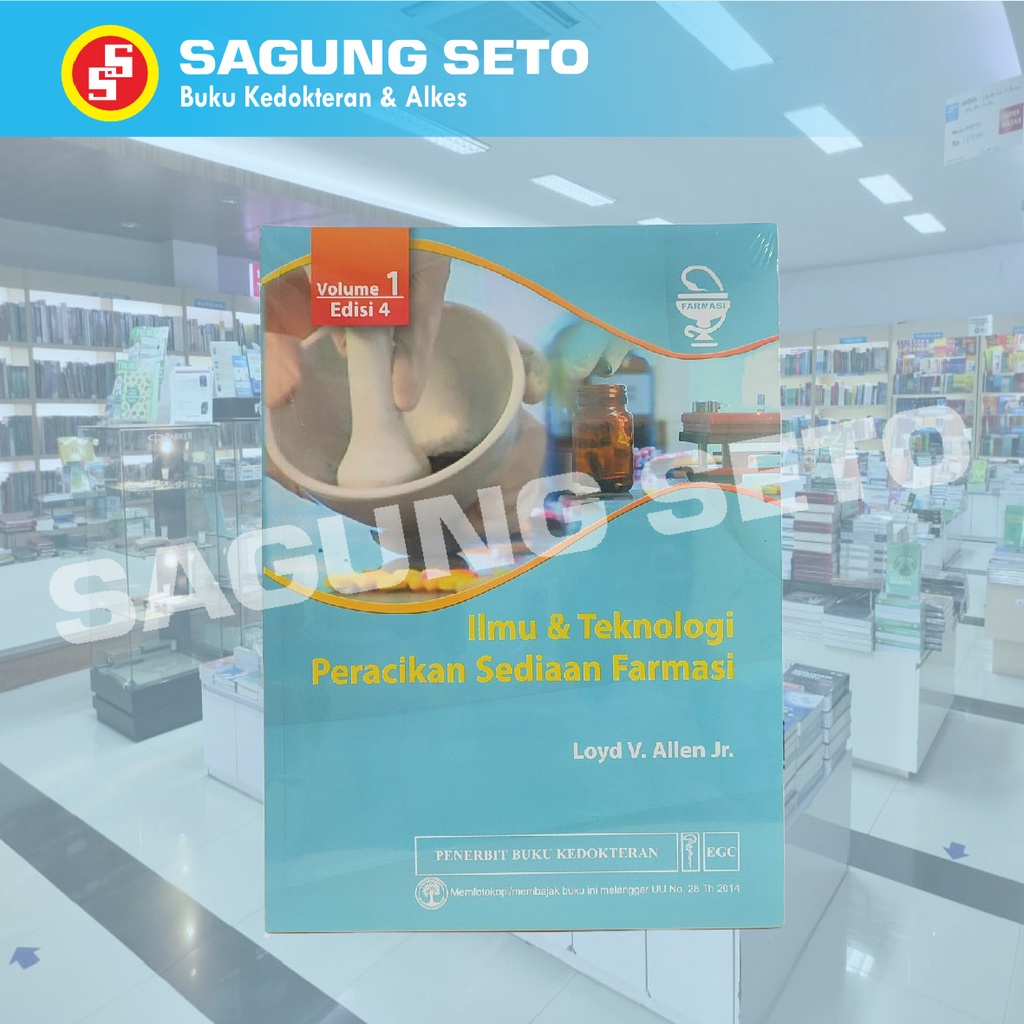 Jual Buku Ilmu Dan Teknologi Peracikan Sediaan Farmasi Edition