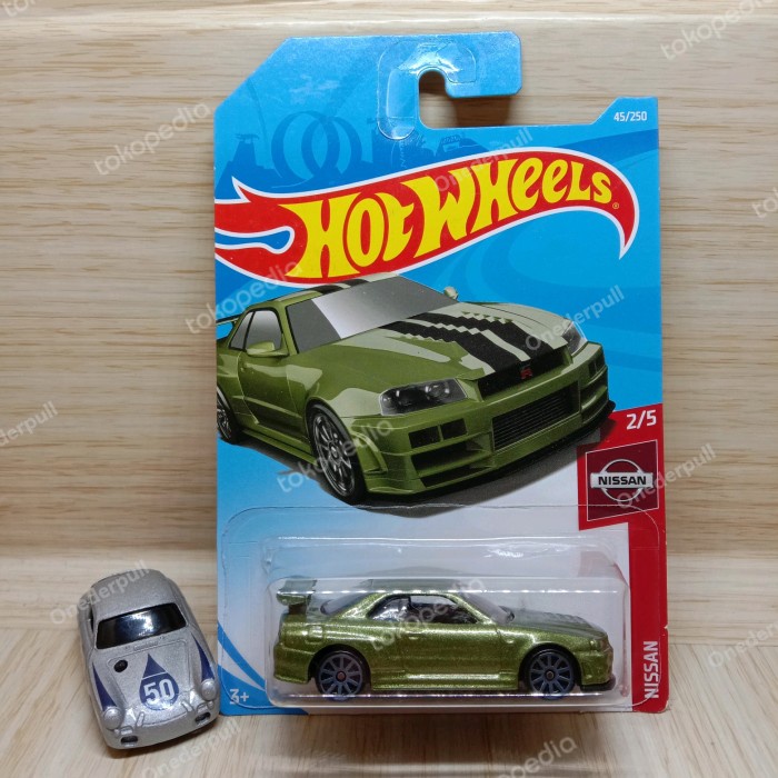 Jual Hot Wheels Nissan Skyline Gtr Bnr Hijau Metalik Csh Shopee