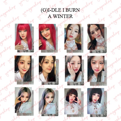 Jual READY SET G I DLE I BURN GIDL PHOTOCARD UNOFFICIAL FANMADE