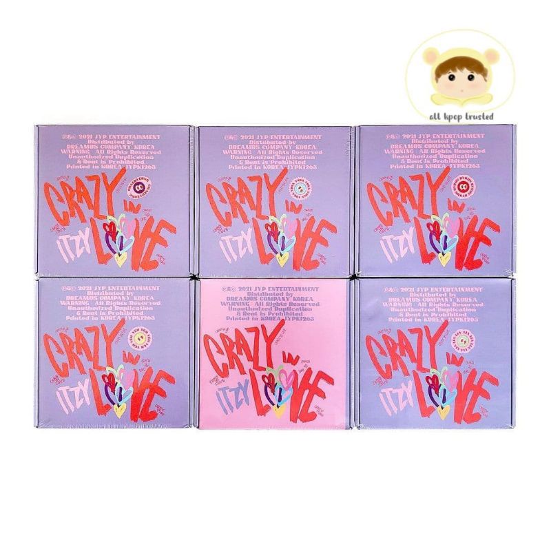 Jual Itzy The St Album Crazy In Love Shopee Indonesia