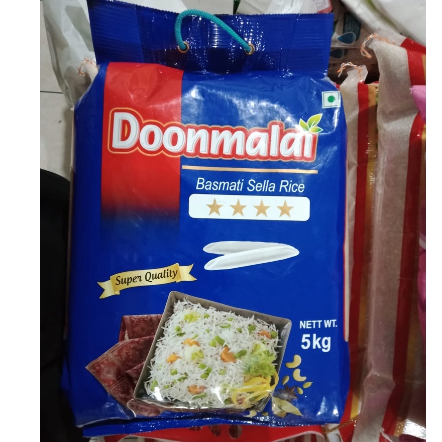 Jual Basmati Doonmalai Sella Rice 5Kg Shopee Indonesia