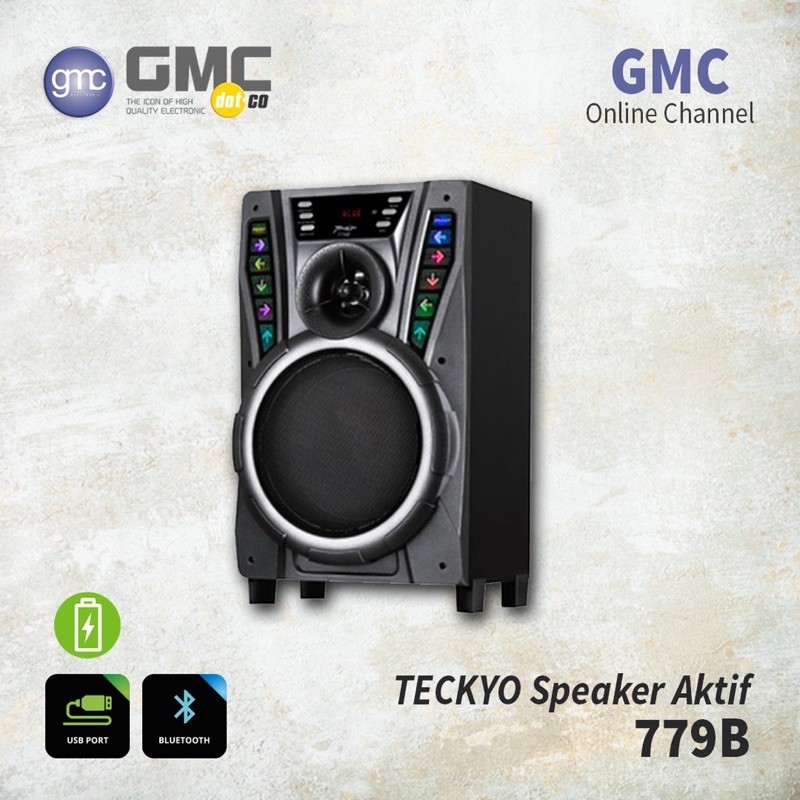 Jual Speaker Bluetooth Cas Karaoke Teckyo B Gmc Product Speaker