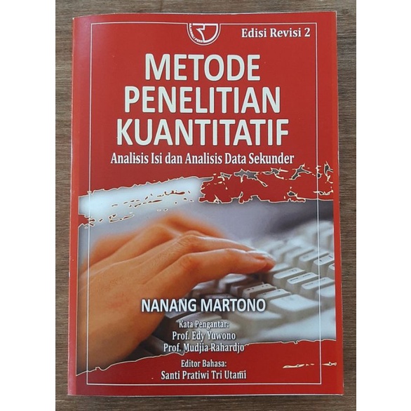 Jual METODE PENELITIAN KUANTITATIF ANALISIS ISI DAN DATA SEKUNDER BY