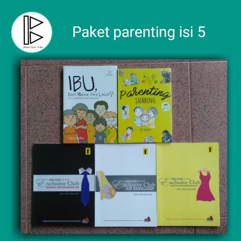 Jual Buku Parenting Sharing Bundel Isi 5 Buku Shopee Indonesia