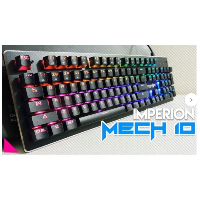 Jual Keyboard Gaming Imperion Mechanical Wired Usb Macro Keys