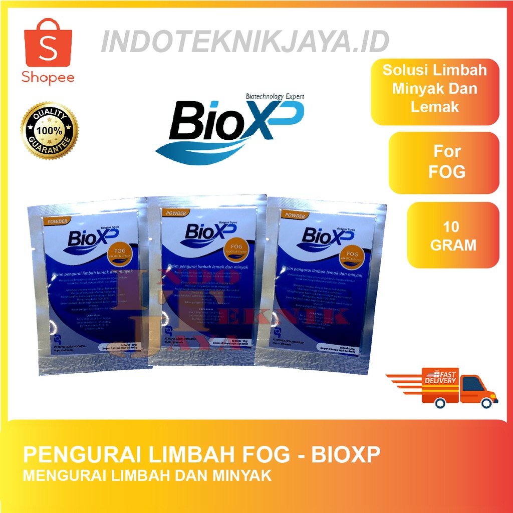 Jual Bioxp Bakteri Pengurai Limbah Minyak Dan Lemak Dapur For Fog