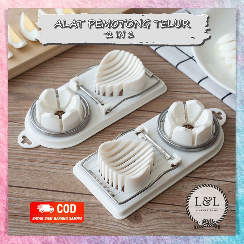 Jual Alat Pemotong Telur Rebus In Multifungsi Pengiris Telor In