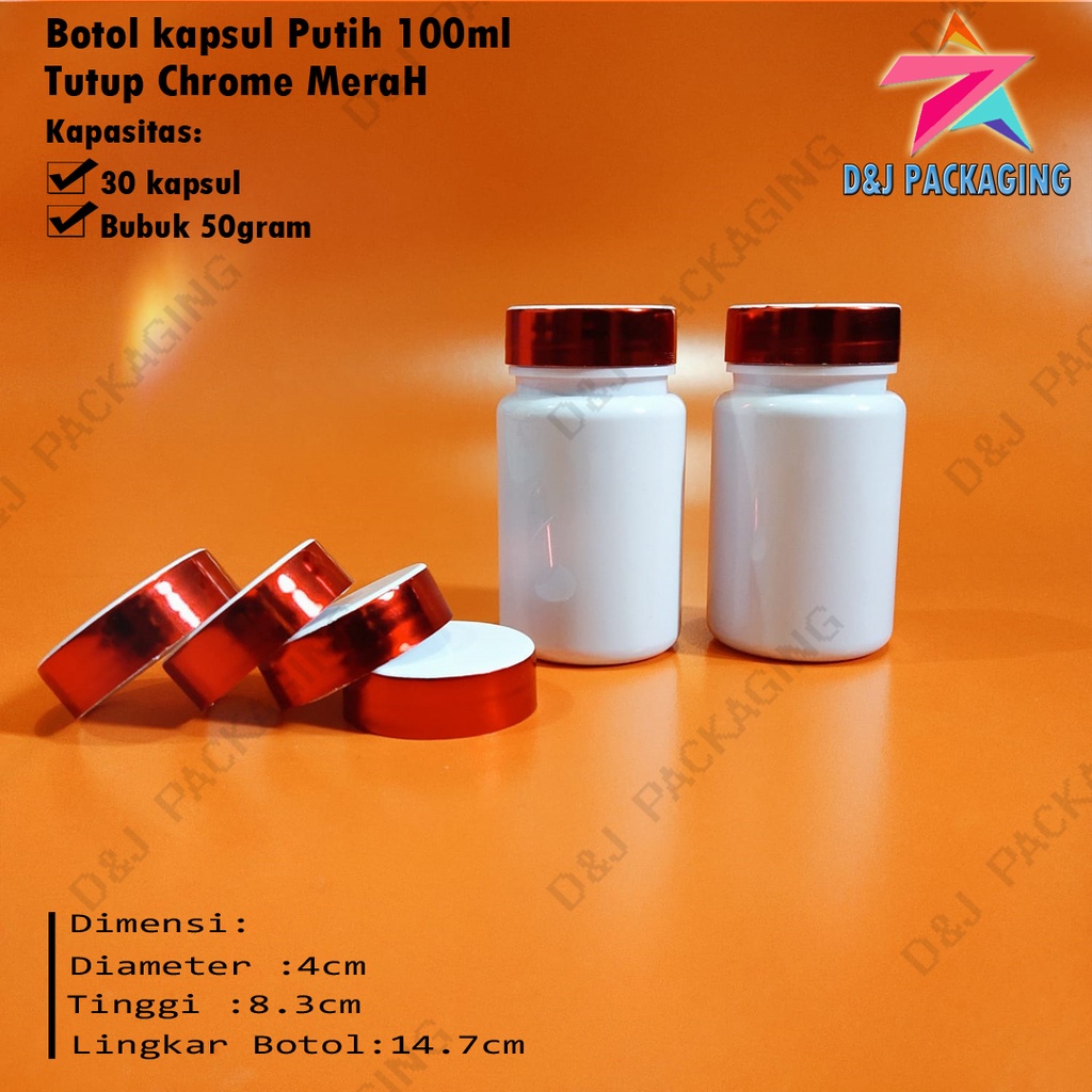 Jual Botol Kapsul Isi Botol Kapsul Ml Plug Inner Shopee Indonesia