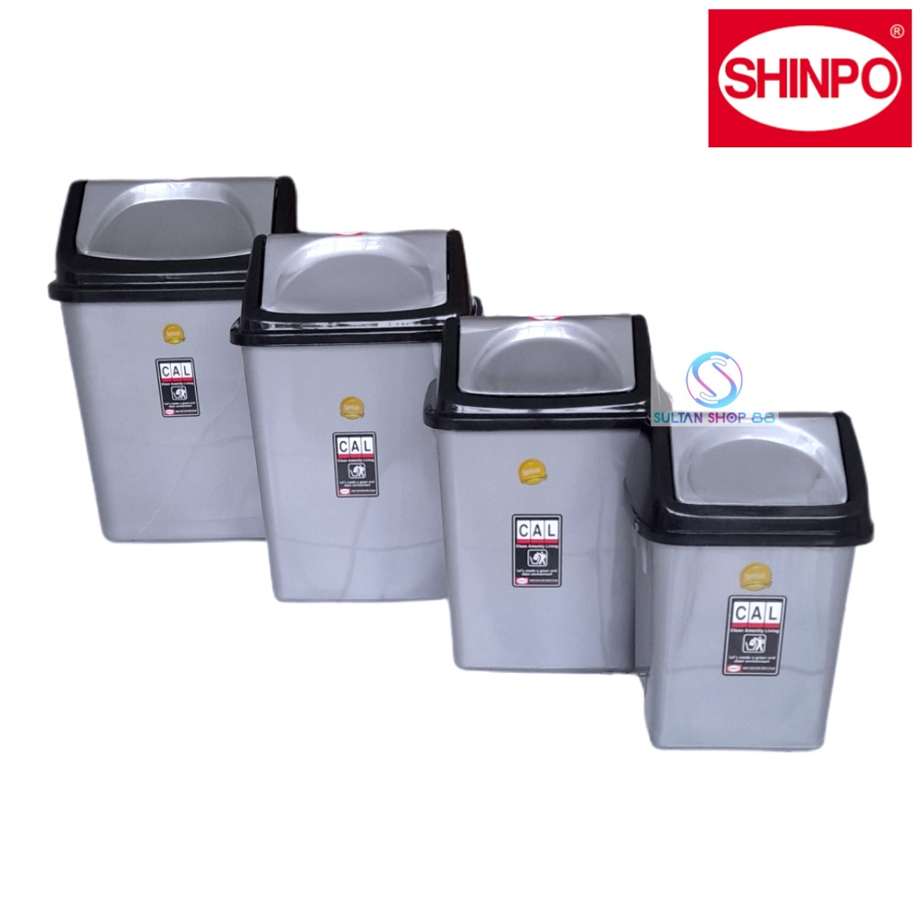 Jual SHINPO Tempat Sampah Plastik Dengan Tutup Sampah SPO SIP 820 L