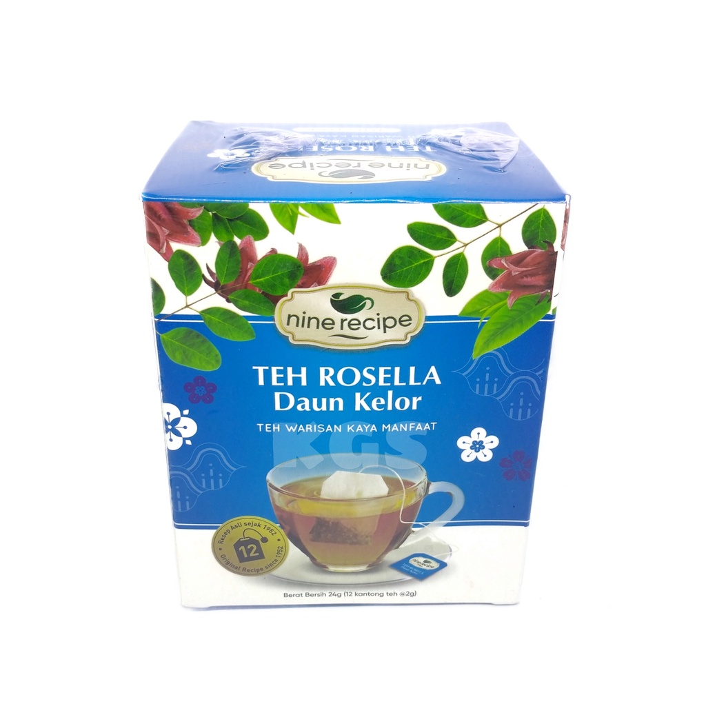 Jual TEH ROSELLA DAUN KELOR DAUN SIRSAK DAUN KAYU PUTIH Merk NINE