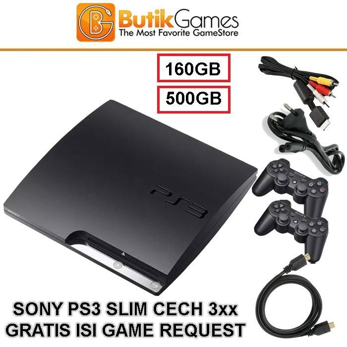 Jual Games Sony Ps3 Slim Ofw 500Gb Sony Playstation 3 Slim 500 Gb Ofw