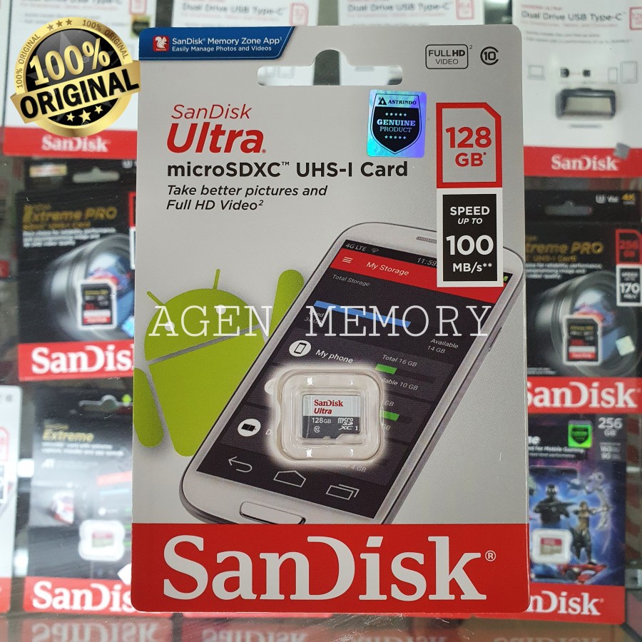 Jual Sandisk Ultra Class Memory Card Mc Microsd Micro Sd Microsdxc