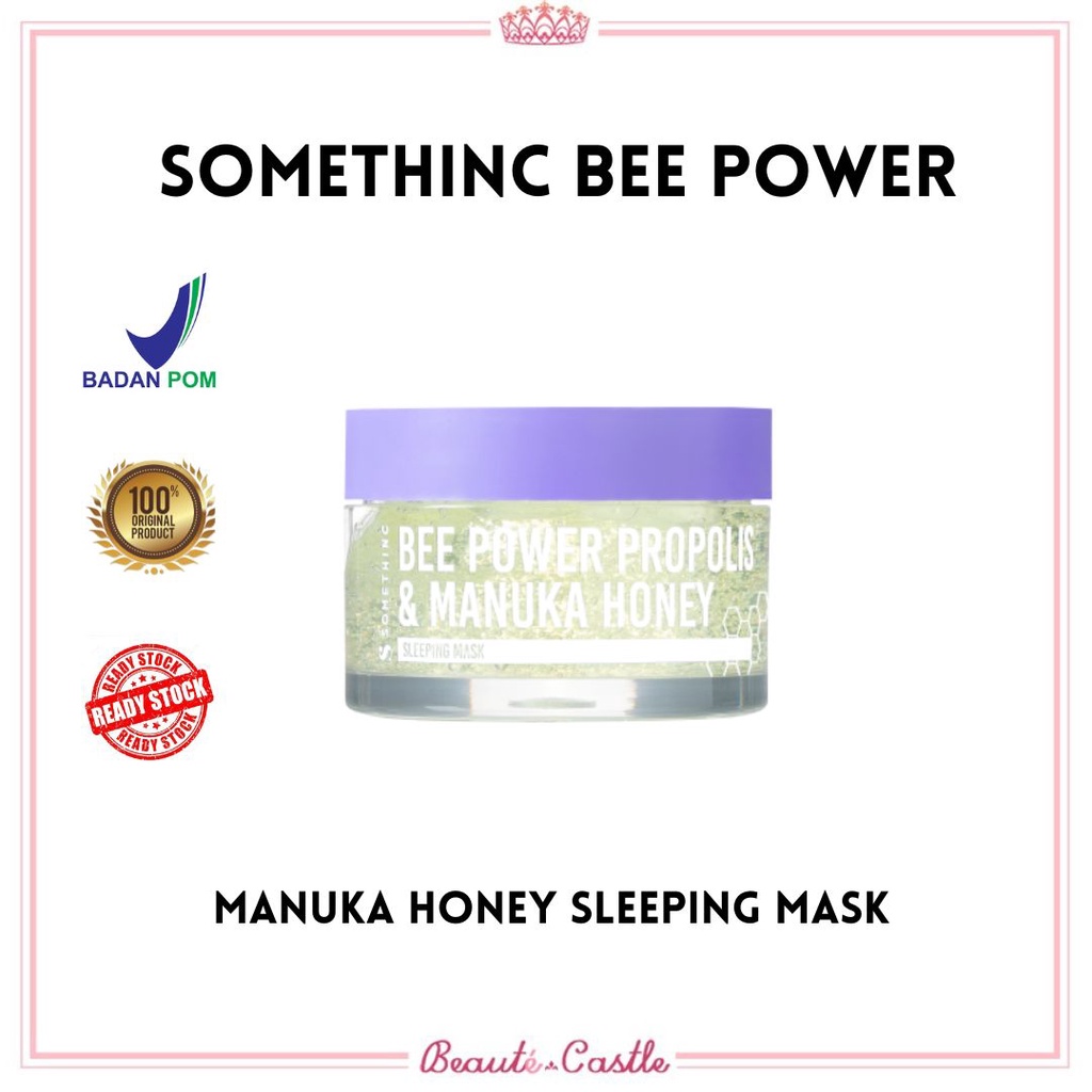 Jual Somethinc Bee Power Propolis Manuka Honey Sleeping Mask Gr