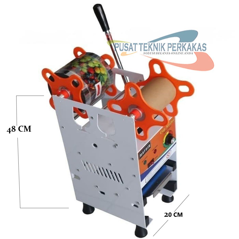 Jual Cup Sealer Matrix Alat Press Gelas Plastic Mesin Cup Sealer