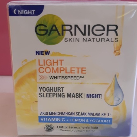 Jual Garnier Light Complete Night Yoghurt Sleeping Mask Night Ml