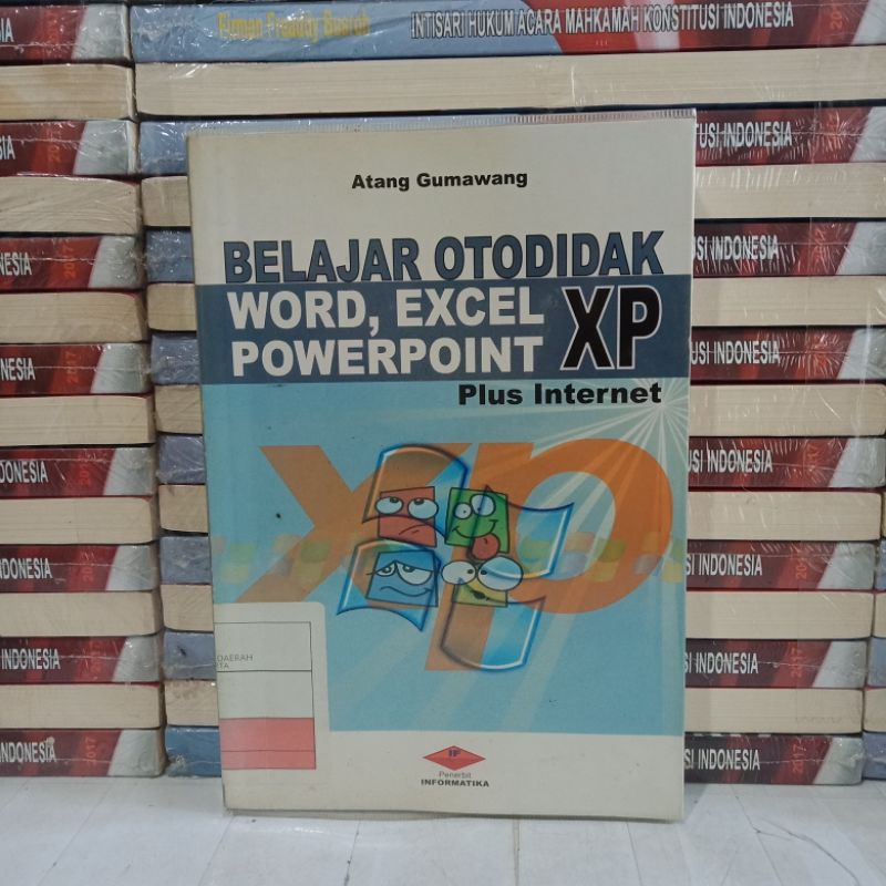 Jual BUKU ORIGINAL BELAJAR OTODIDAK WORD EXCEL POWERPOINT XP PLUS