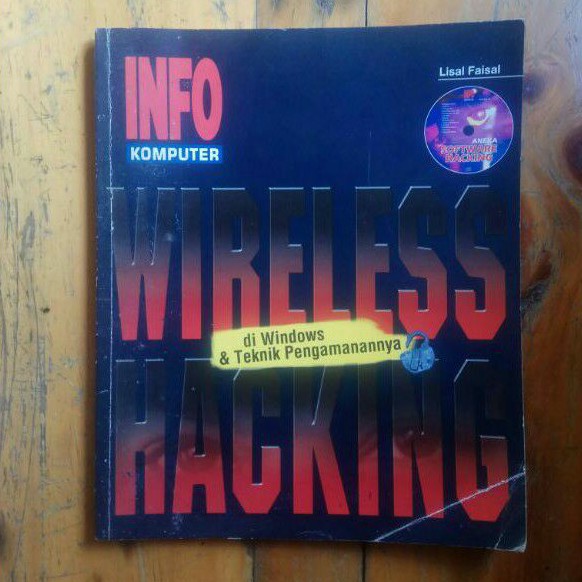 Jual Buku Wireless Hacking Di Windows Teknik Pengamanannya Shopee