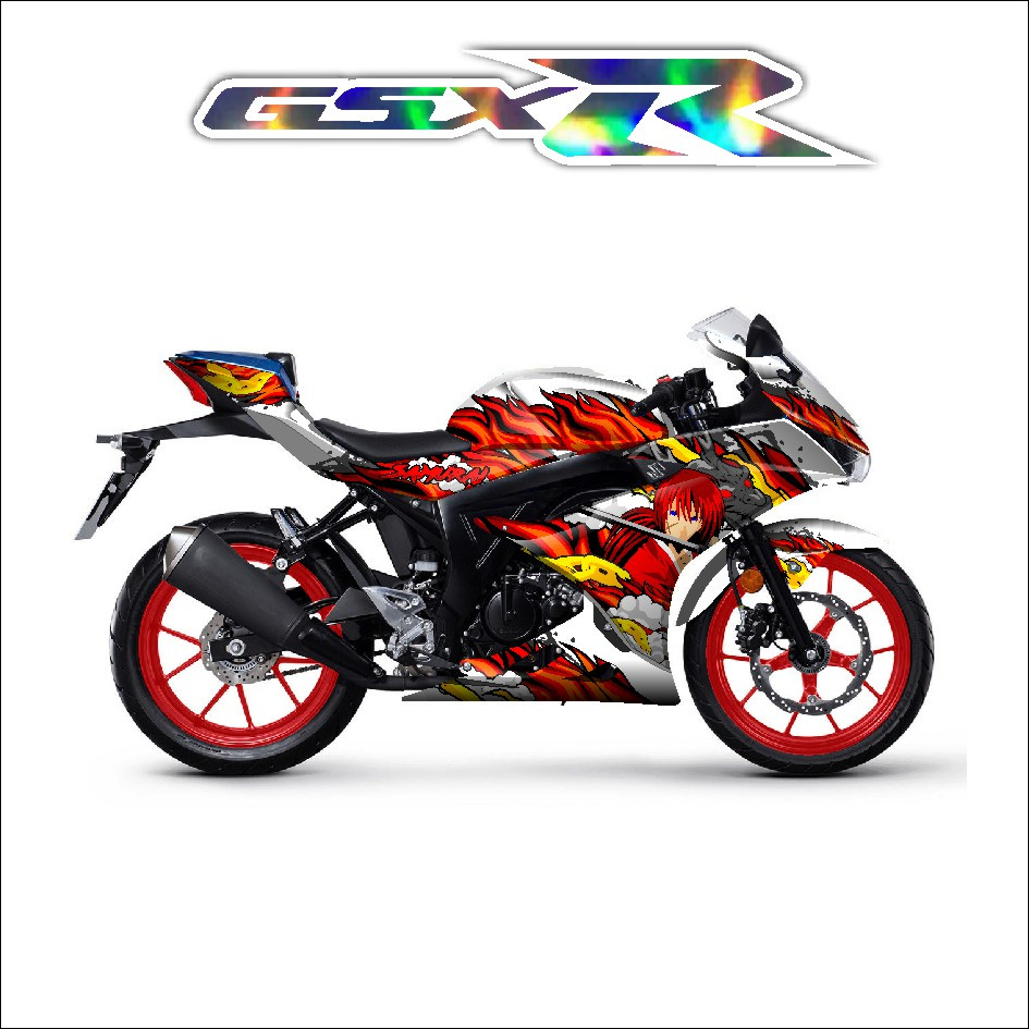 Jual Stiker Suzuki Gsx R Decal Sticker Fullbody Motor Suzuki Gsx