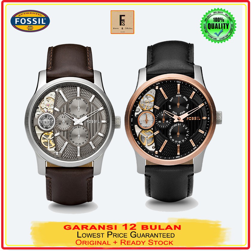 Jual New Arrival Jam Tangan Fossil Pria Mechanical Quartz Twist