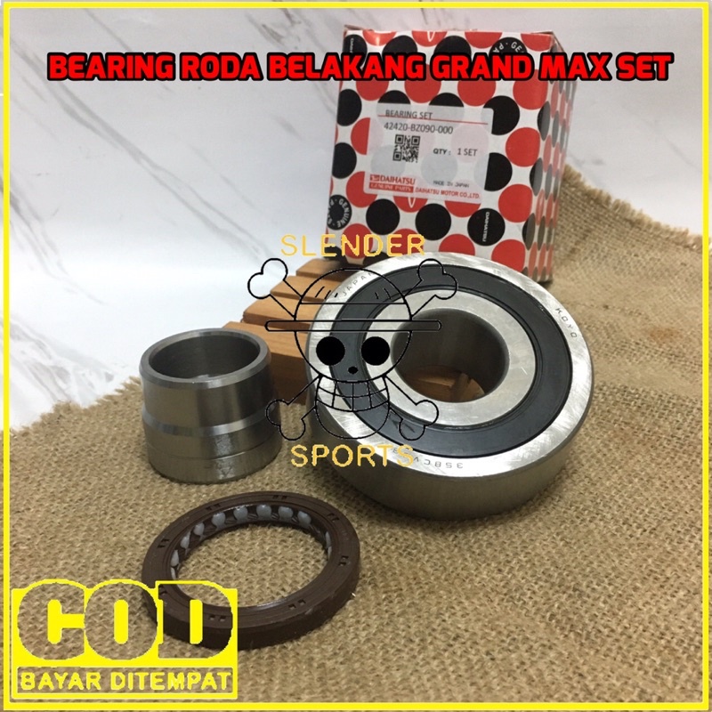 Jual Bearing Roda Belakang Grand Max Set Lahar Belakang Gran Max