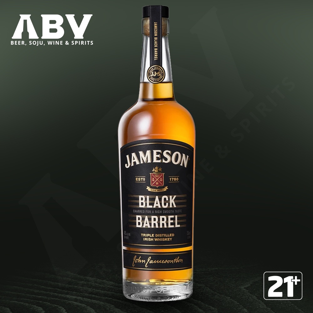 Jual Jameson Black Barrel Irish Whisky 700ml Shopee Indonesia