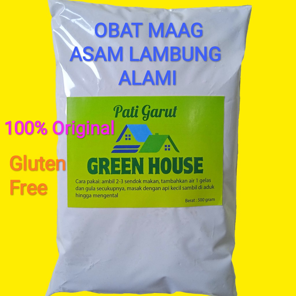 Jual Tepung Pati Garut Tepung Garut Pati Asam Lambung Gra Shopee