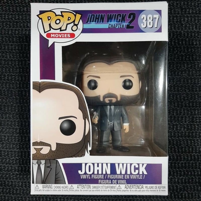 Jual Funko Pop Movies John Wick Chapter 2 John Wick 387 Shopee