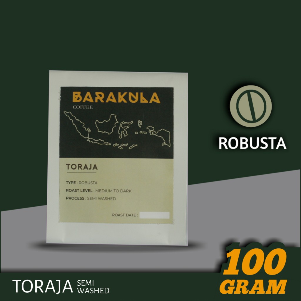 Jual Kopi Toraja Robusta Gram Kopi Robusta Biji Dan Bubuk