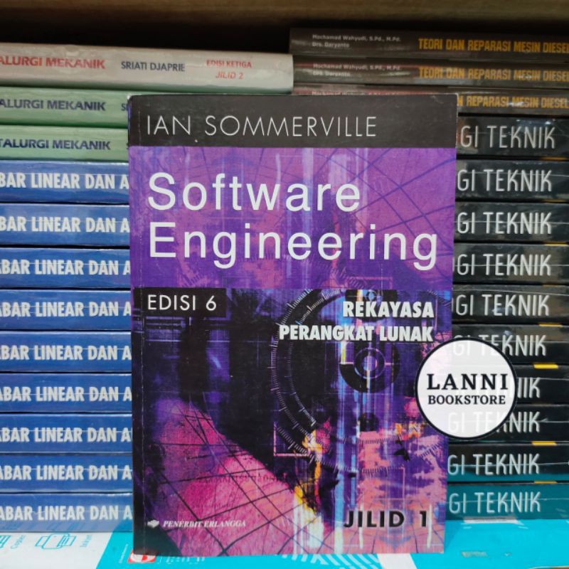 Jual Software Engineering Rekayasa Perangkat Lunak Edisi 6 Jilid 1