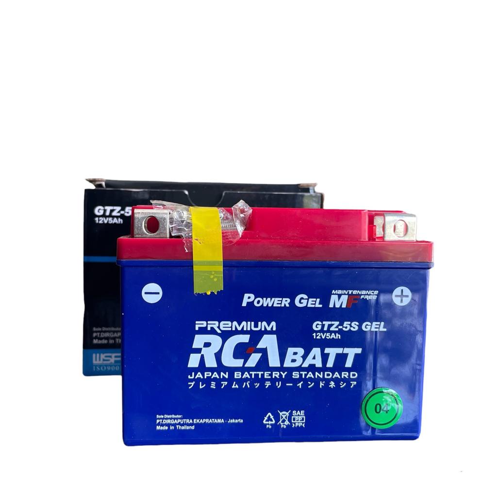 Jual RCA BATTERY Aki Gel Kering Motor Beat Vario Kharisma Vixion