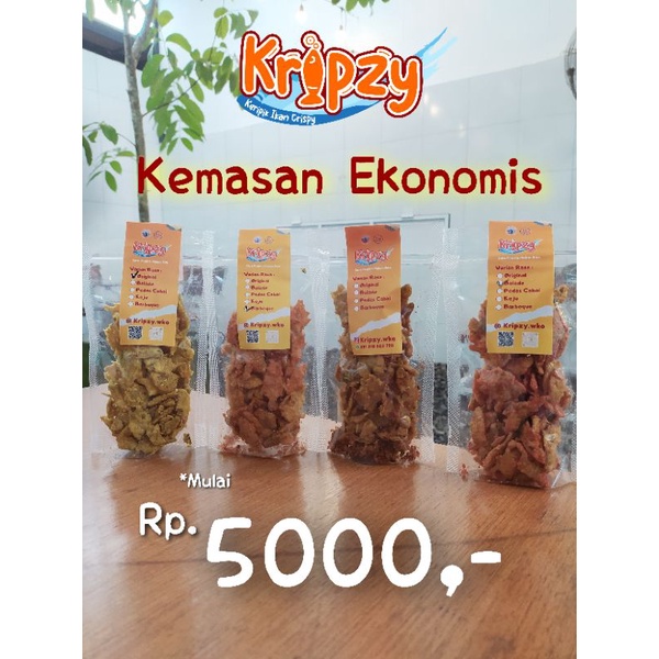 Jual Kripzy Kemasan Ekonomis Keripik Ikan Baby Fish Shopee Indonesia