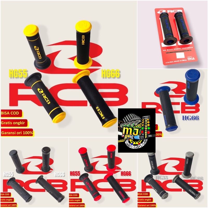 Jual Handgrip Handfat Grip Rcb Racing Boy Hg Hg Bulu Bintik