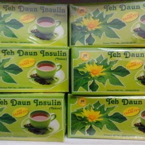 Jual D Dd Teh Celup Daun Insulin Yakon Obat Herbal Diabetes Gr H