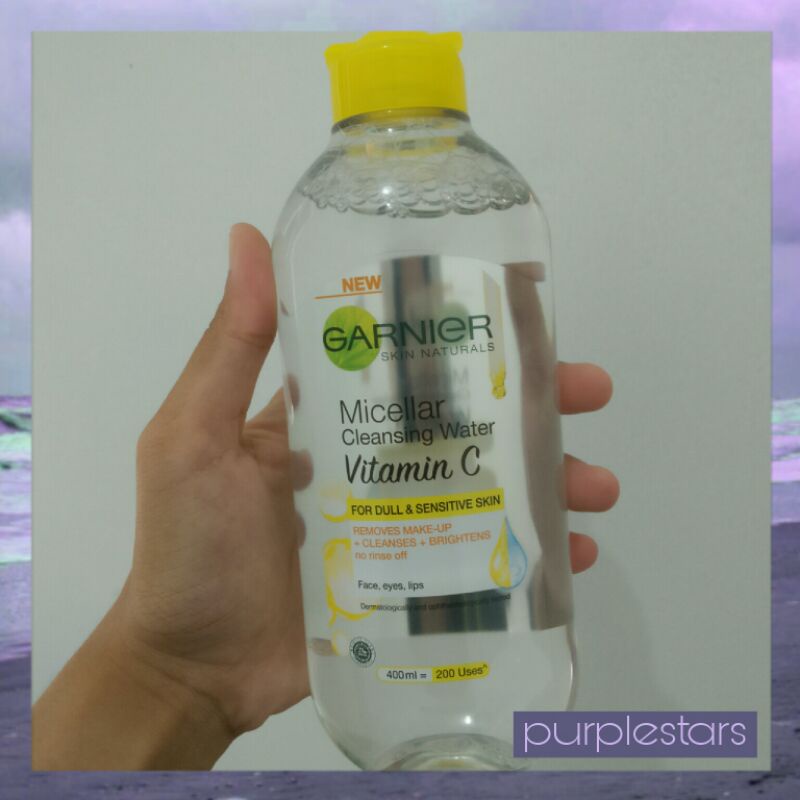 Jual Garnier Micellar Cleansing Water Vitamin C Ml Shopee Indonesia