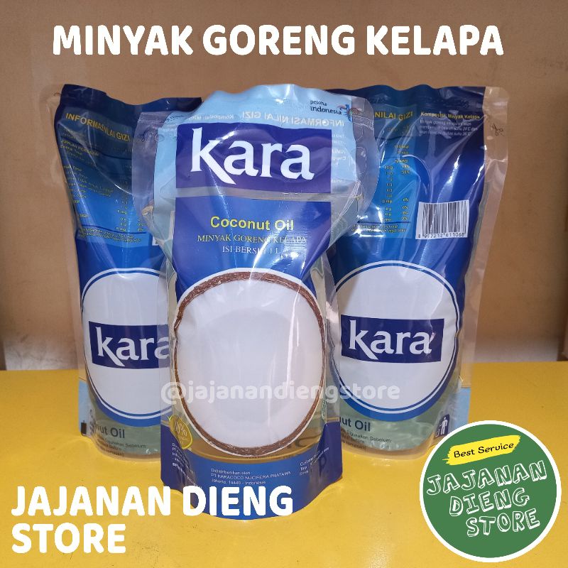 Jual Kara Minyak Goreng Kelapa Sehat Ukuran 1 Liter Shopee Indonesia