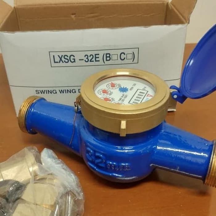 Jual Water Meter Amico Lxsg E Size Inch Dn Mm Shopee Indonesia