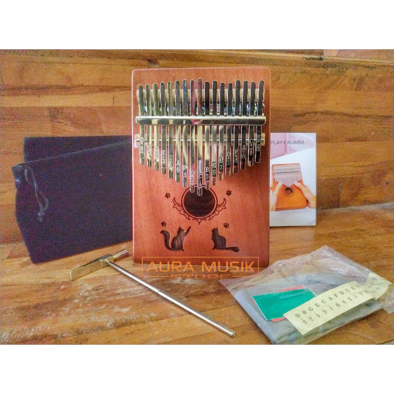 Jual Kalimba Paladin K17 Key Motif Original Shopee Indonesia